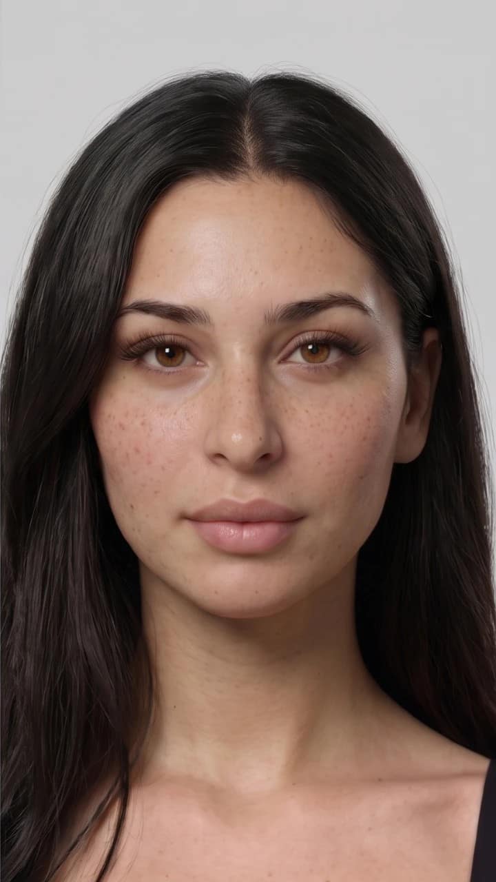 Dalia, close up
